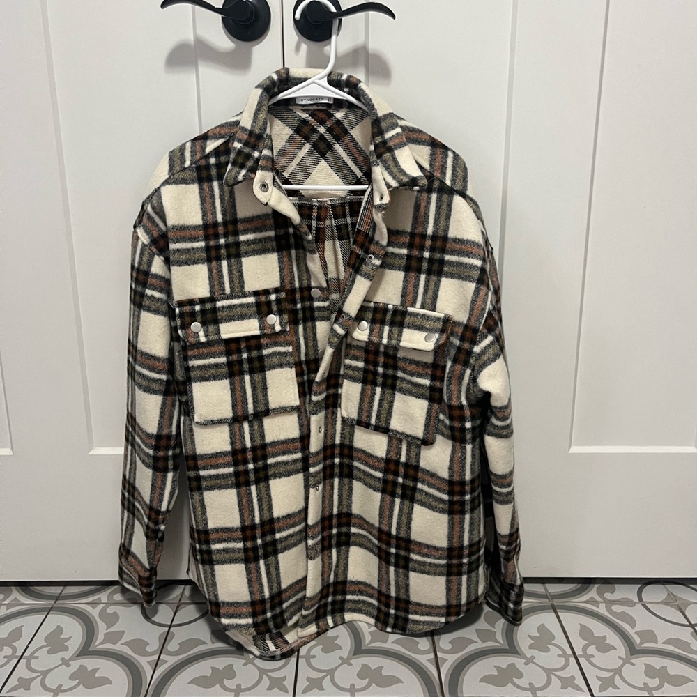 Women's thick Staccato flannel jacket